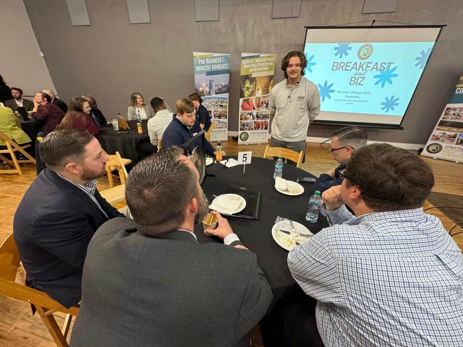 Business Development Classes Decatur Decatur Morgan CEO Students Share Business Plans at Breakfast & Biz ...